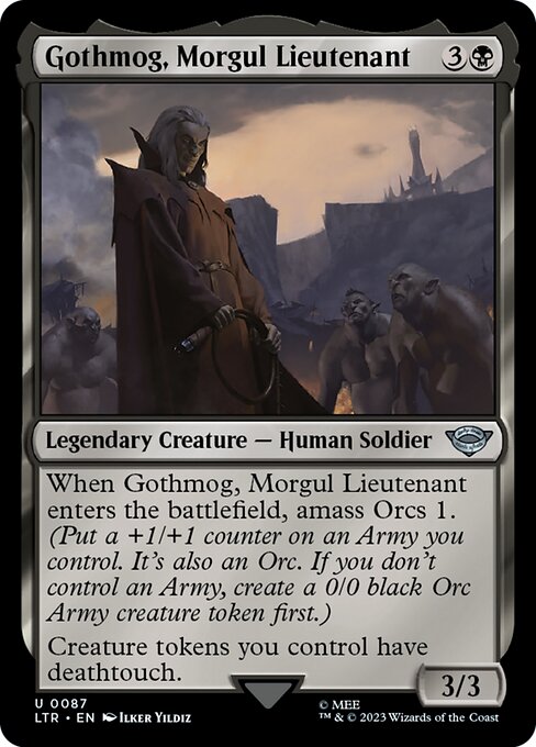 Gothmog, Morgul Lieutenant front