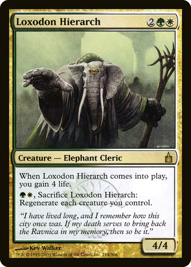 Loxodon Hierarch (RAV) 214 - WZRD TCG
