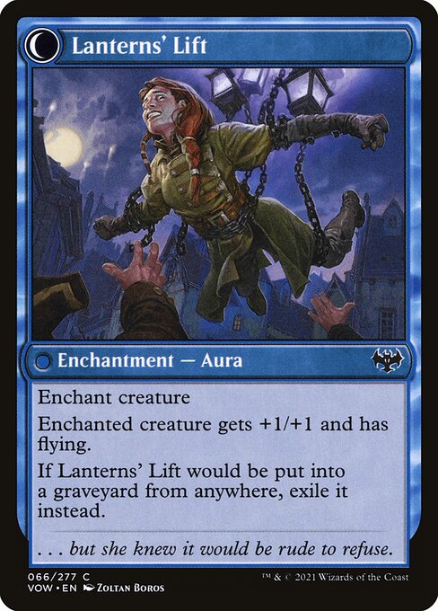 Lantern Bearer // Lanterns' Lift (Innistrad: Crimson Vow 66) - WZRD TCG