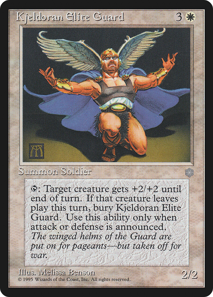 Kjeldoran Elite Guard (ICE) 34 - WZRD TCG