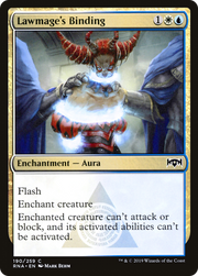 Lawmage's Binding (RNA) 190 - WZRD TCG