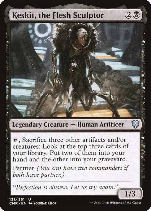 Keskit, the Flesh Sculptor front