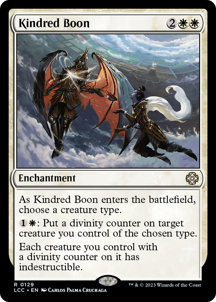 Kindred Boon (LCC) 129 - WZRD TCG