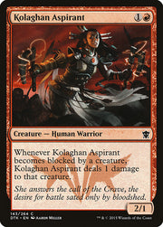 Kolaghan Aspirant front