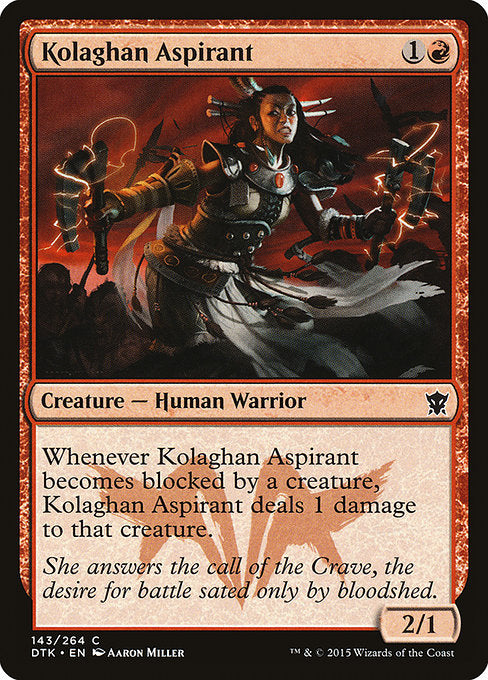Kolaghan Aspirant front