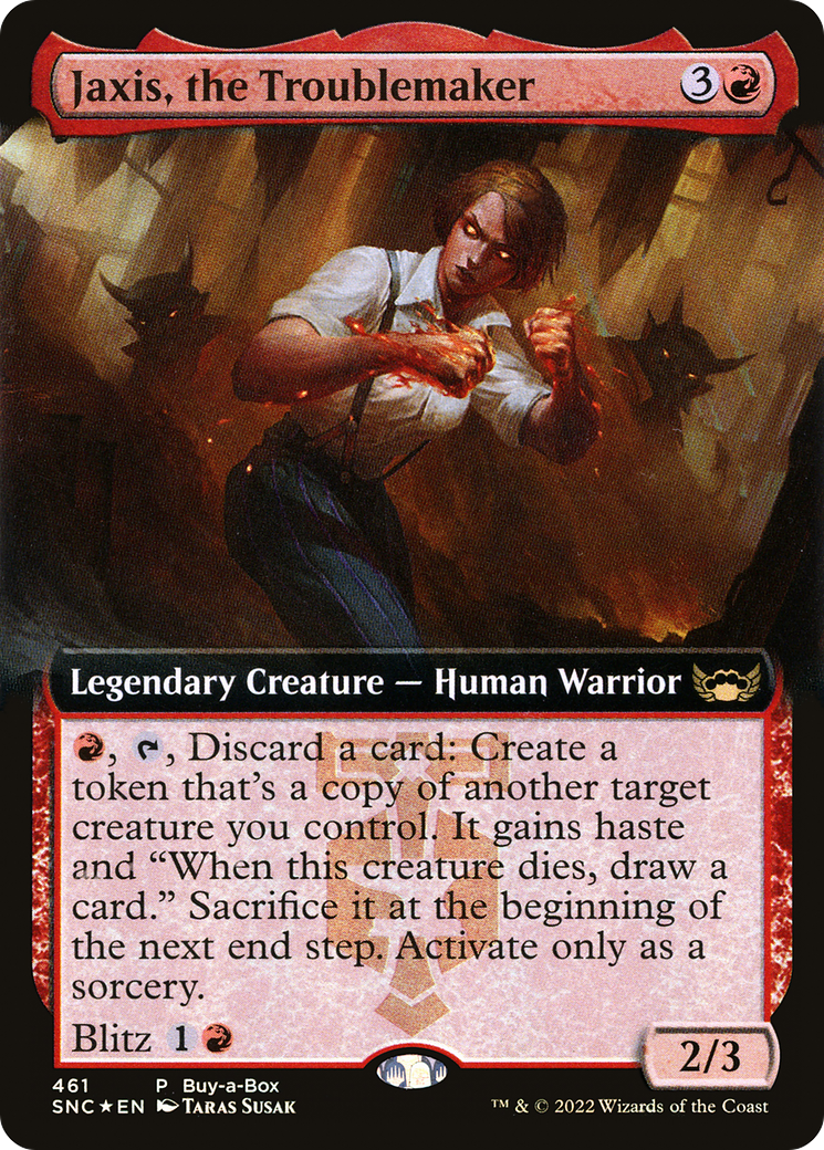 Jaxis, the Troublemaker (SNC) 461 - WZRD TCG