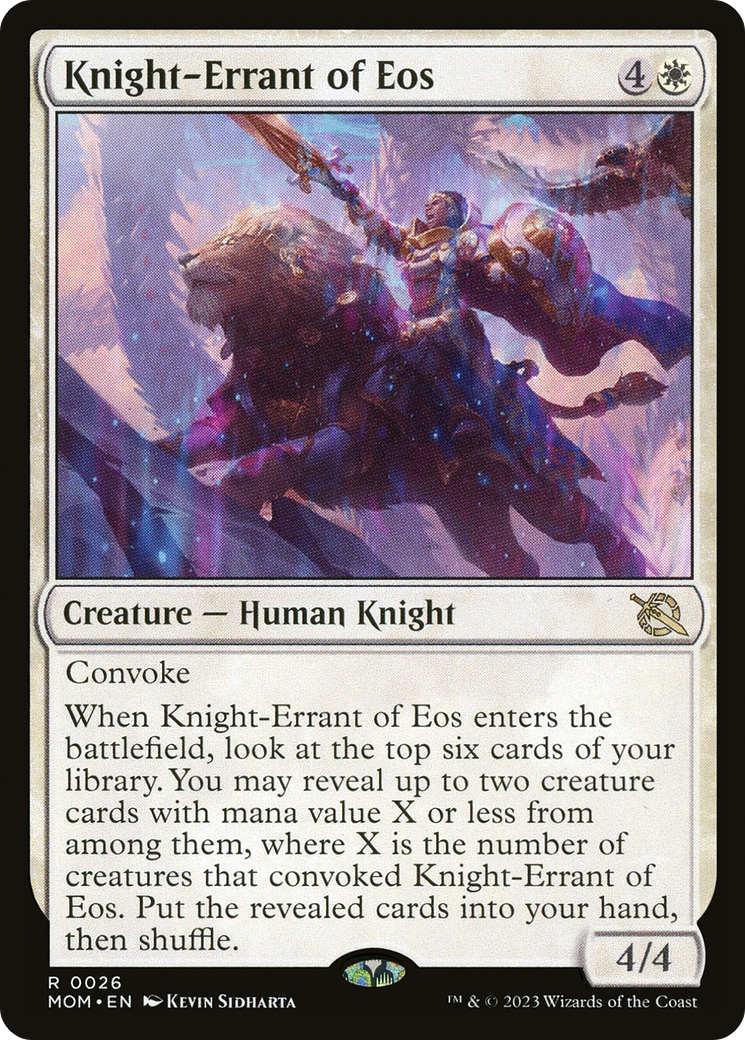 Knight-Errant of Eos (MOM) 26