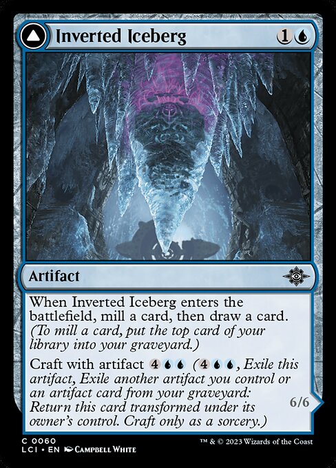 Inverted Iceberg // Iceberg Titan (The Lost Caverns of Ixalan 60) - WZRD TCG