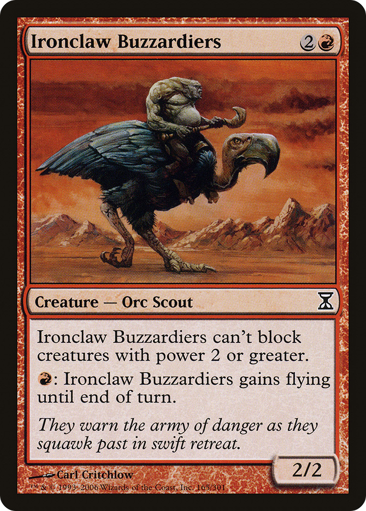 Ironclaw Buzzardiers (TSP) 165 - WZRD TCG