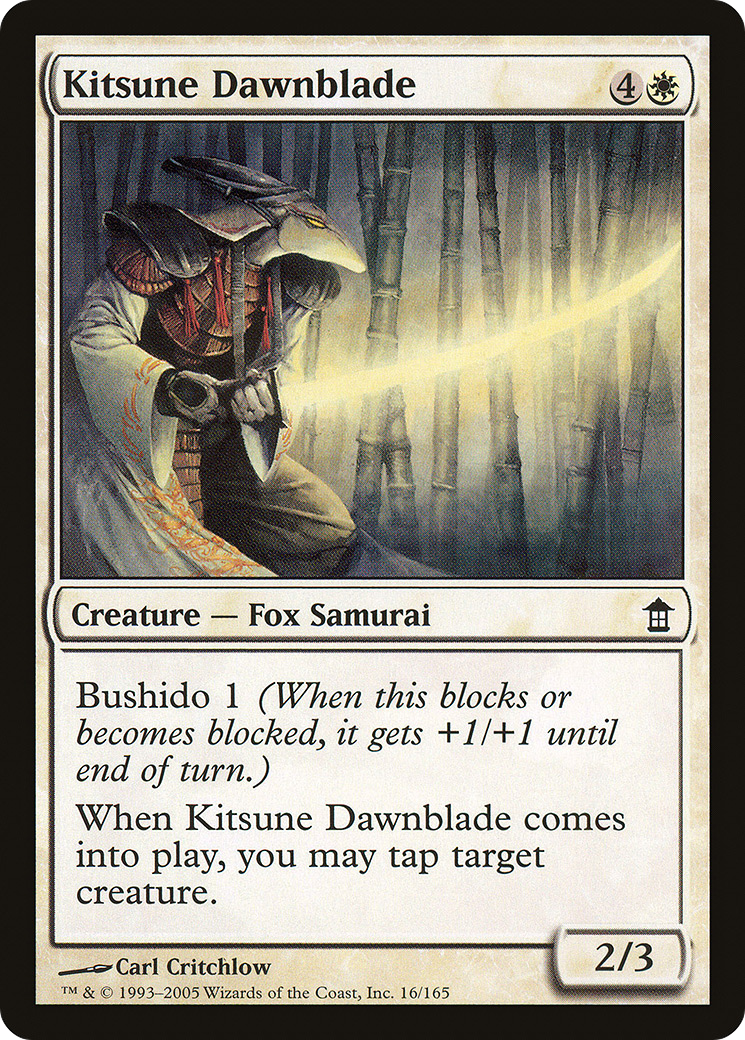 Kitsune Dawnblade (SOK) 16