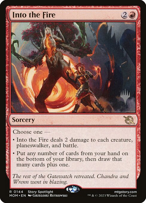 Into the Fire front