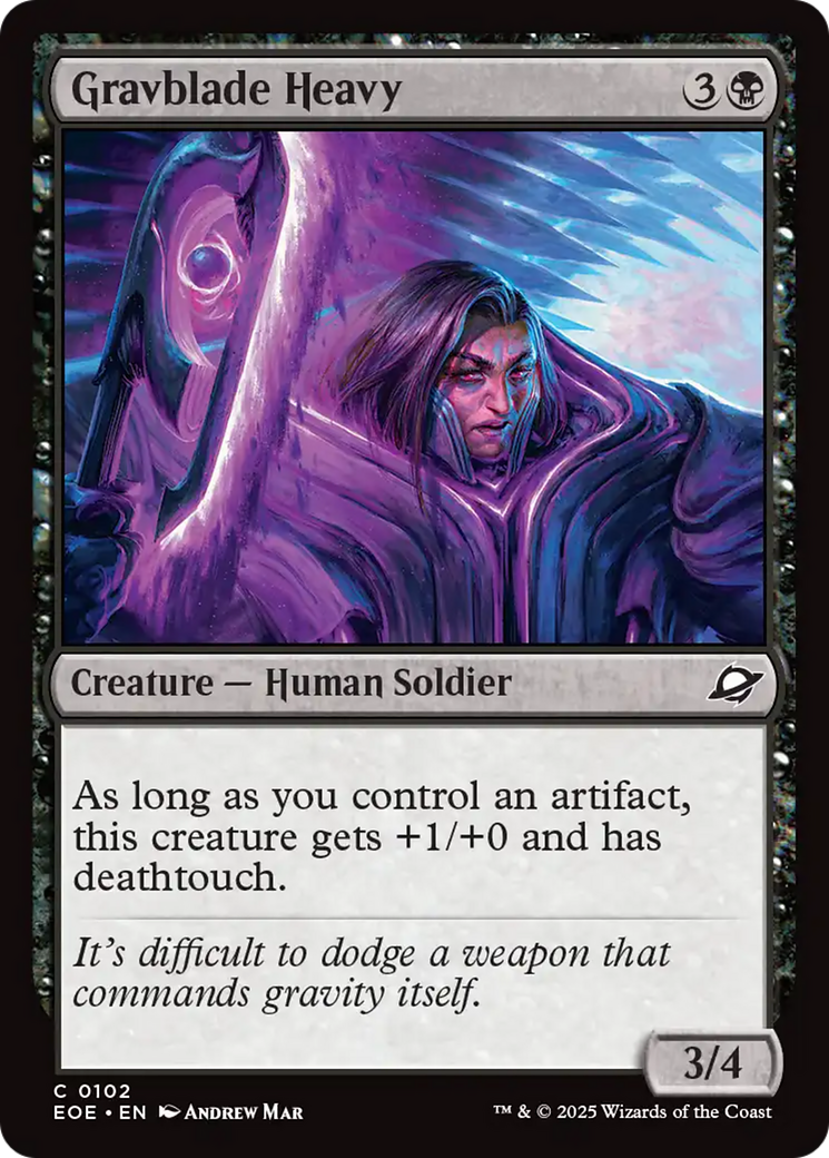 Gravblade Heavy (EOE) 102 - WZRD TCG