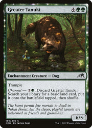 Greater Tanuki front