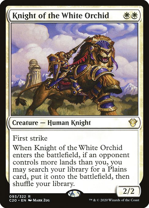 Knight of the White Orchid front