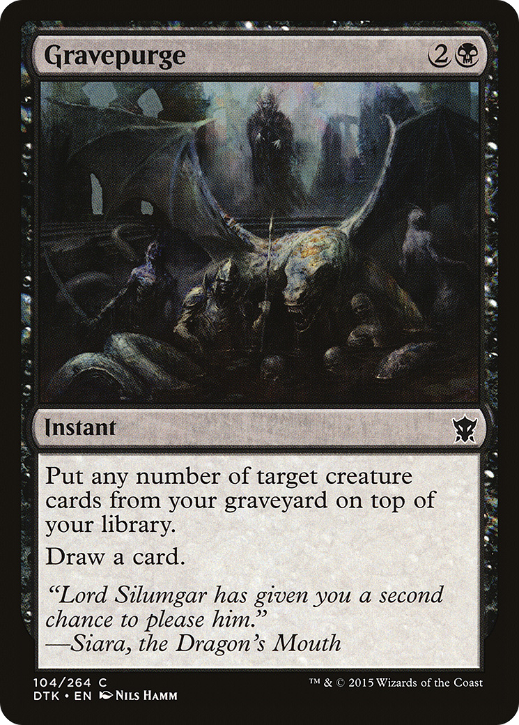 Gravepurge (DTK) 104 - WZRD TCG