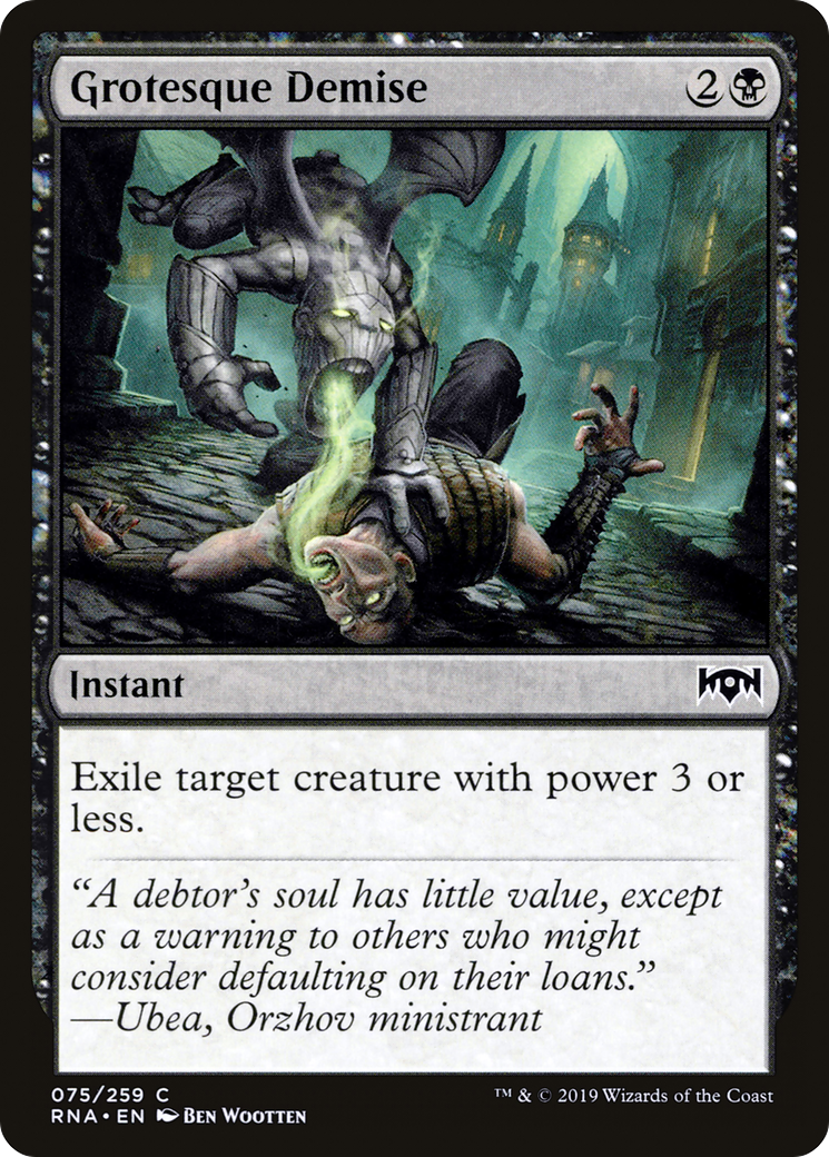 Grotesque Demise (RNA) 75 - WZRD TCG