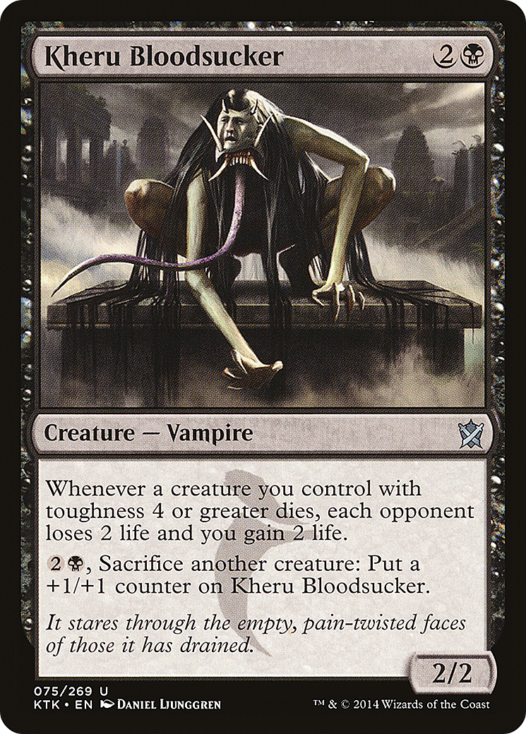 Kheru Bloodsucker (KTK) 75 - WZRD TCG