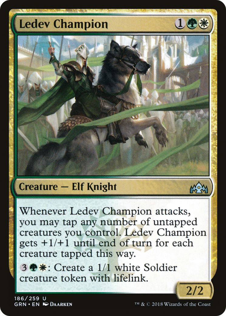 Ledev Champion (GRN) 186 - WZRD TCG