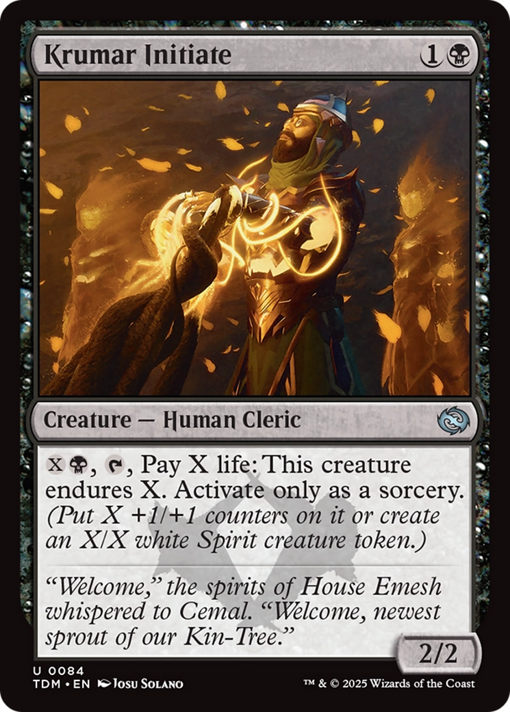 Krumar Initiate (TDM) 84 - WZRD TCG