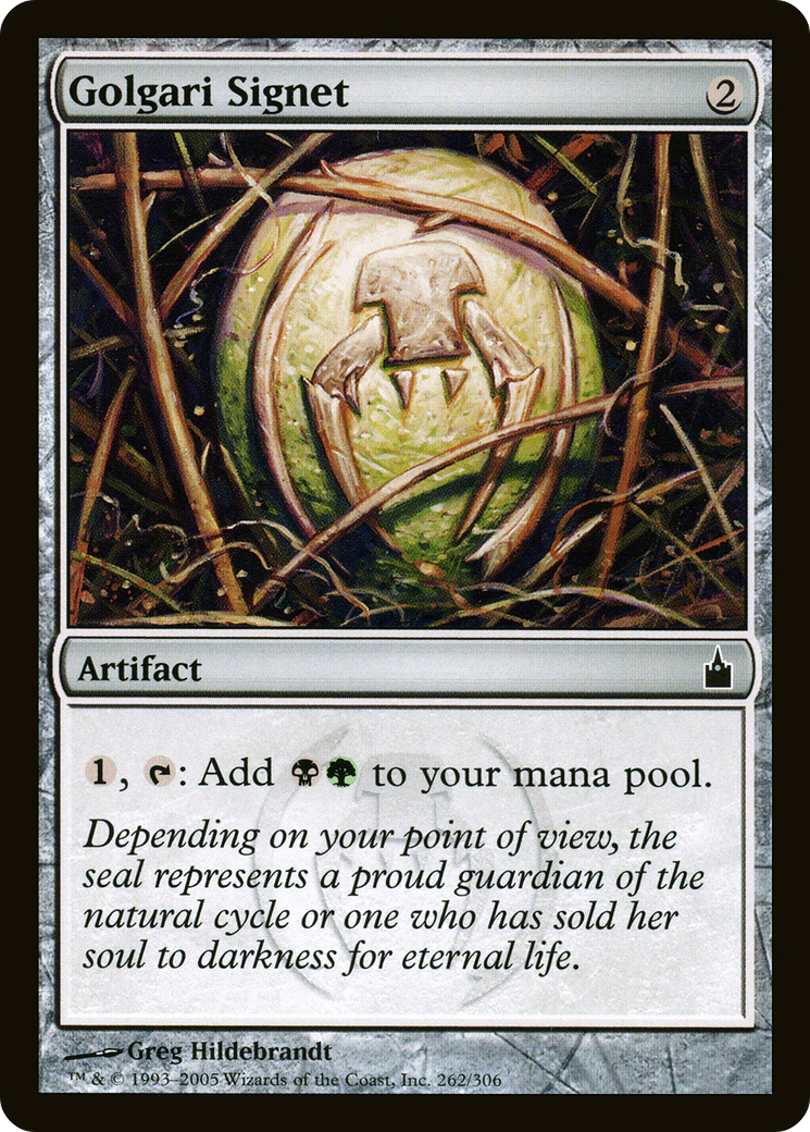 Golgari Signet (RAV) 262 - WZRD TCG