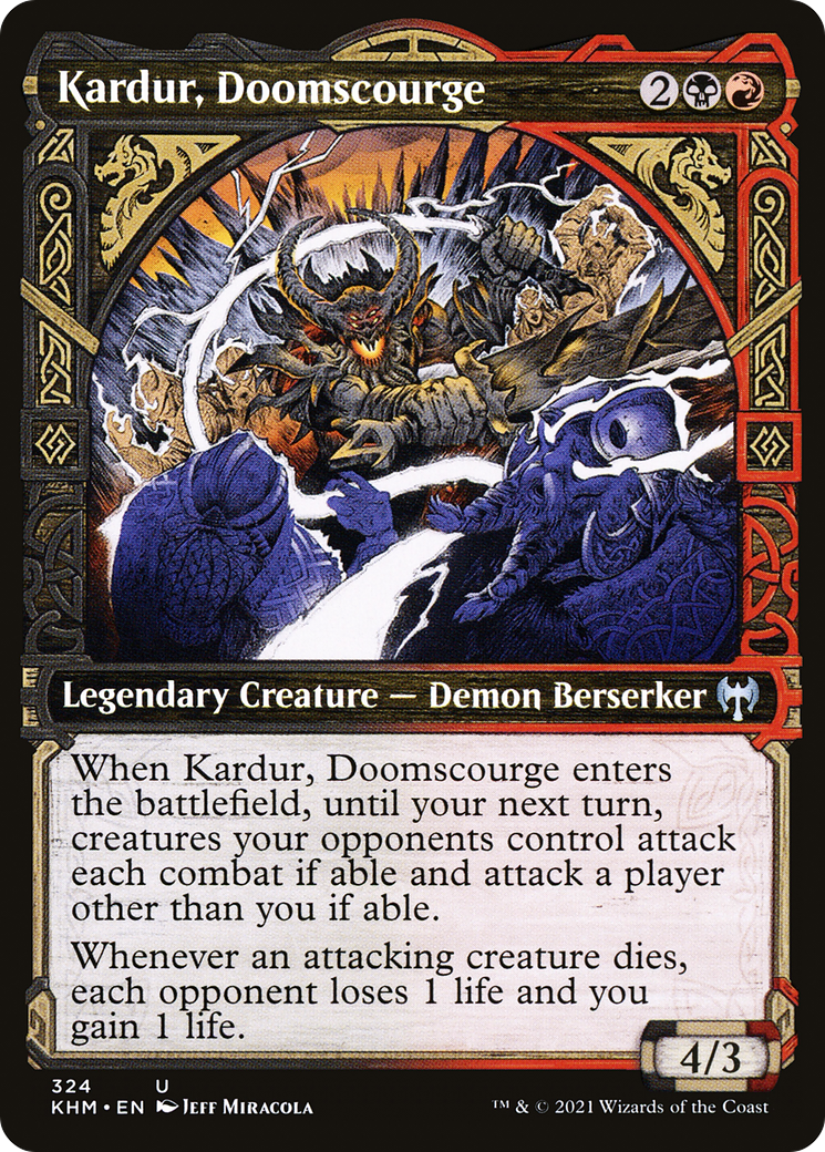 Kardur, Doomscourge (KHM) 324 - WZRD TCG