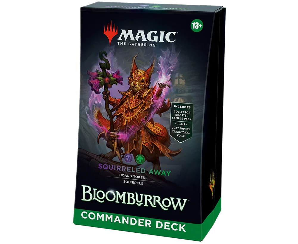 Bloomburrow - Commander Deck - Squirrelled Away - WZRD TCG
