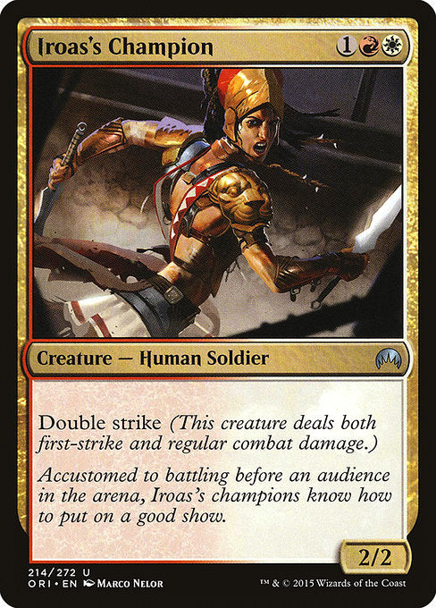 Iroas's Champion front