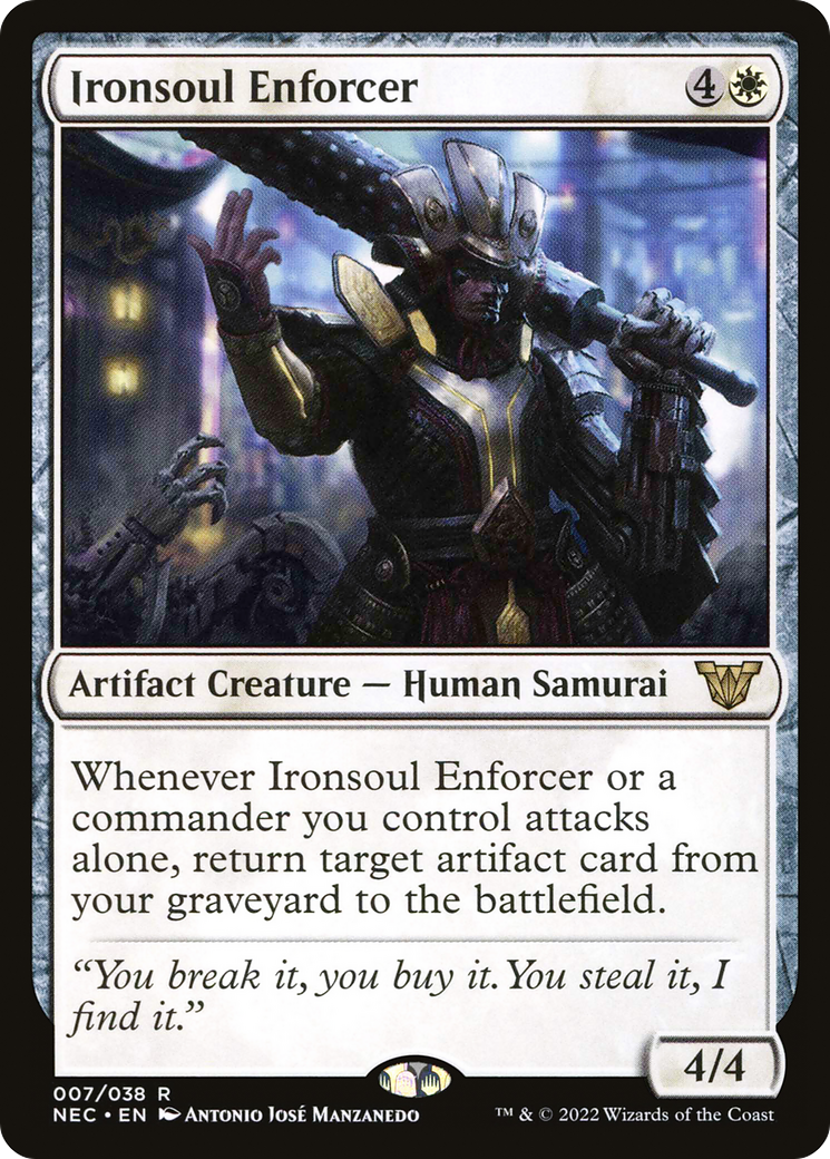 Ironsoul Enforcer (NEC) 7 - WZRD TCG