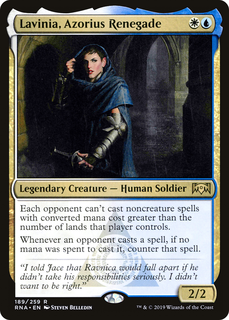 Lavinia, Azorius Renegade (RNA) 189
