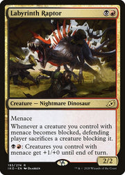 Labyrinth Raptor front