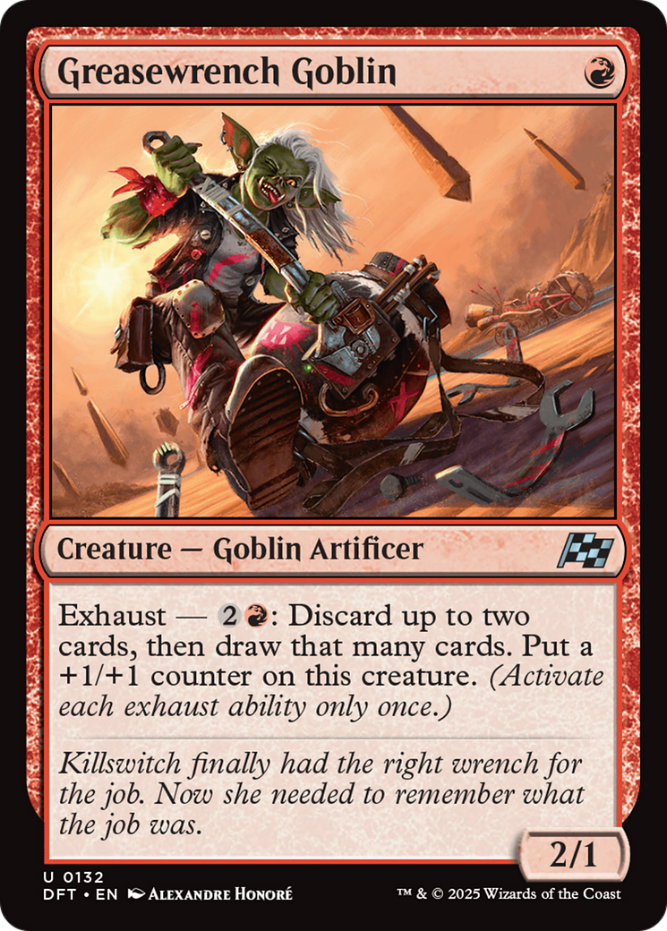 Greasewrench Goblin (DFT) 132 - WZRD TCG