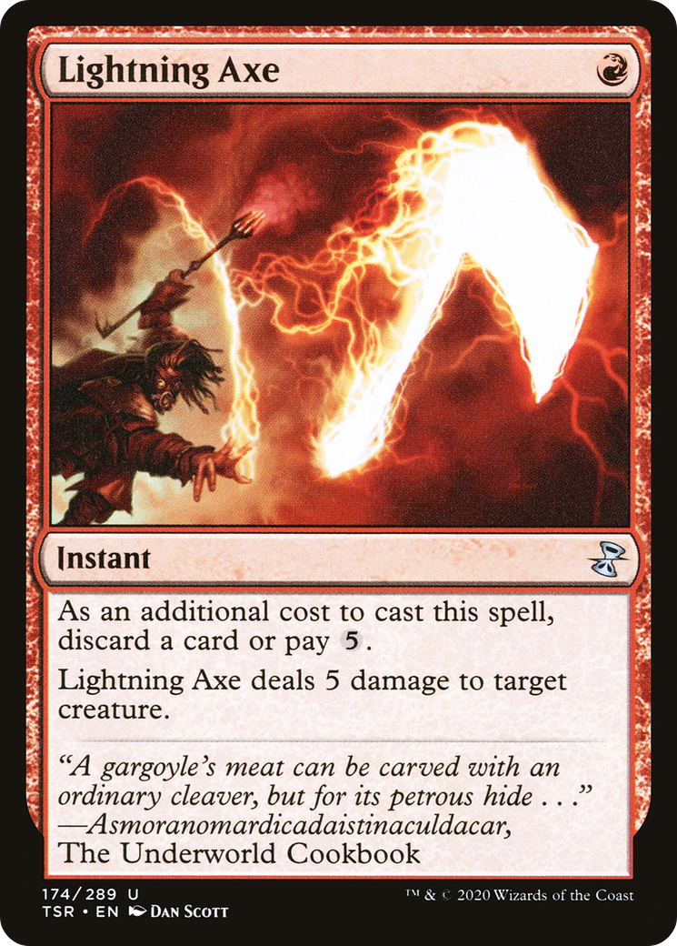 Lightning Axe (TSR) 174 - WZRD TCG