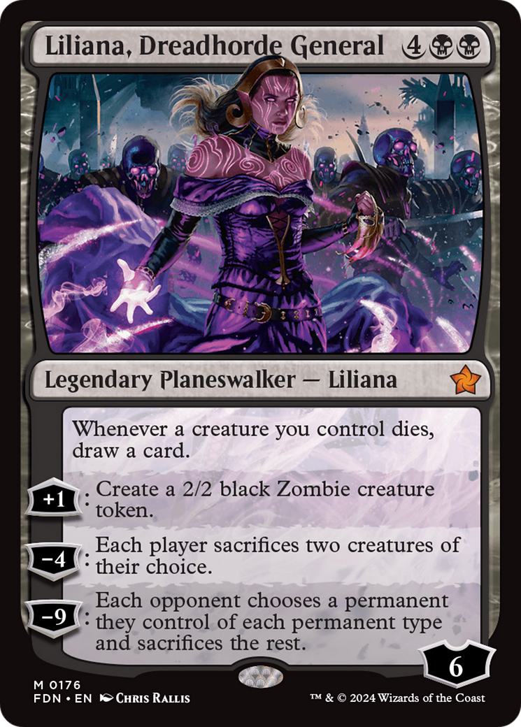 Liliana, Dreadhorde General (FDN) 176
