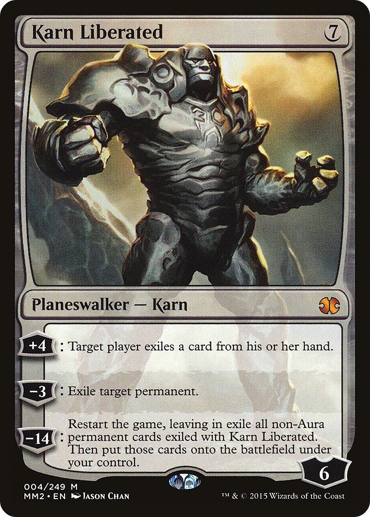Karn Liberated (MM2) 4 - WZRD TCG