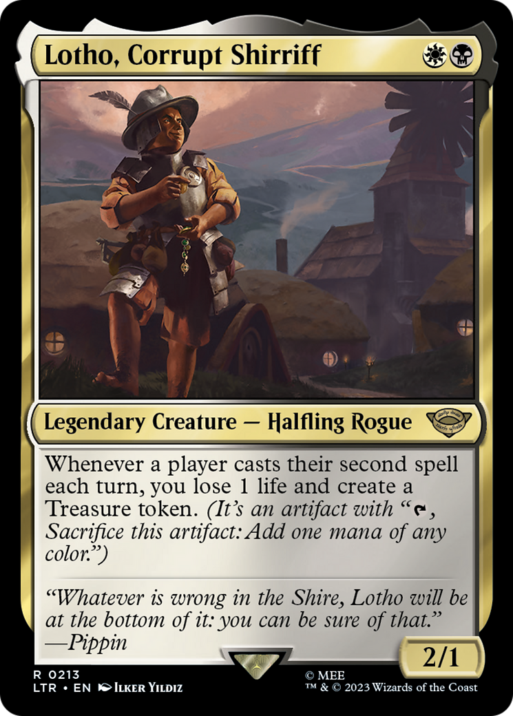Lotho, Corrupt Shirriff (LTR) 213