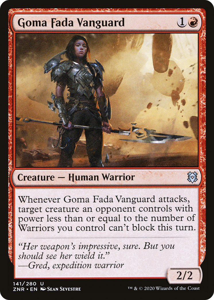 Goma Fada Vanguard (ZNR) 141
