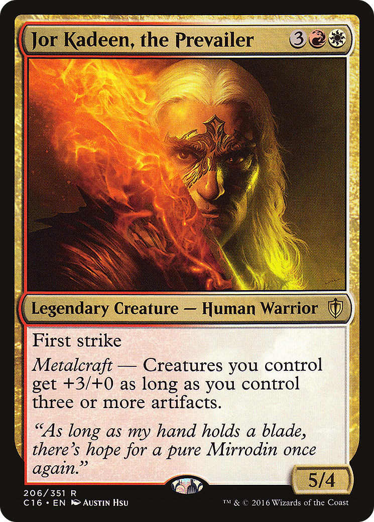 Jor Kadeen, the Prevailer (C16) 206 - WZRD TCG