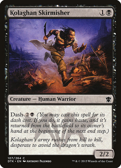 Kolaghan Skirmisher front