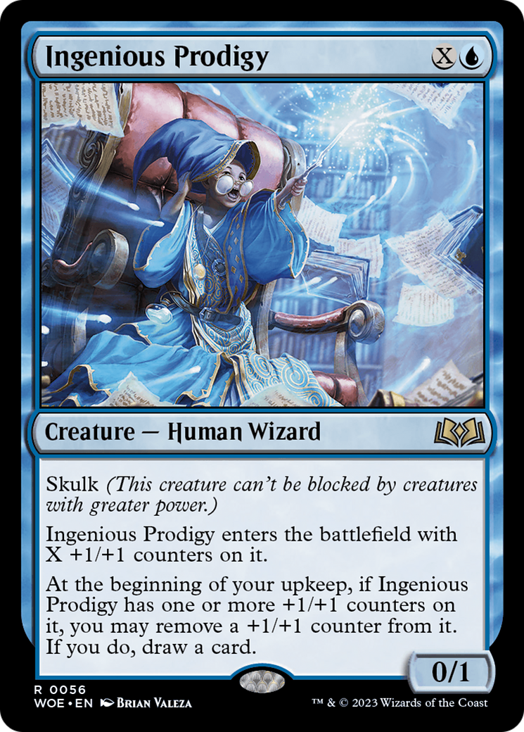 Ingenious Prodigy (WOE) 56 - WZRD TCG