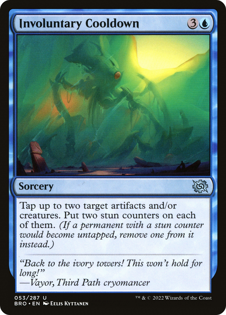 Involuntary Cooldown (BRO) 53 - WZRD TCG