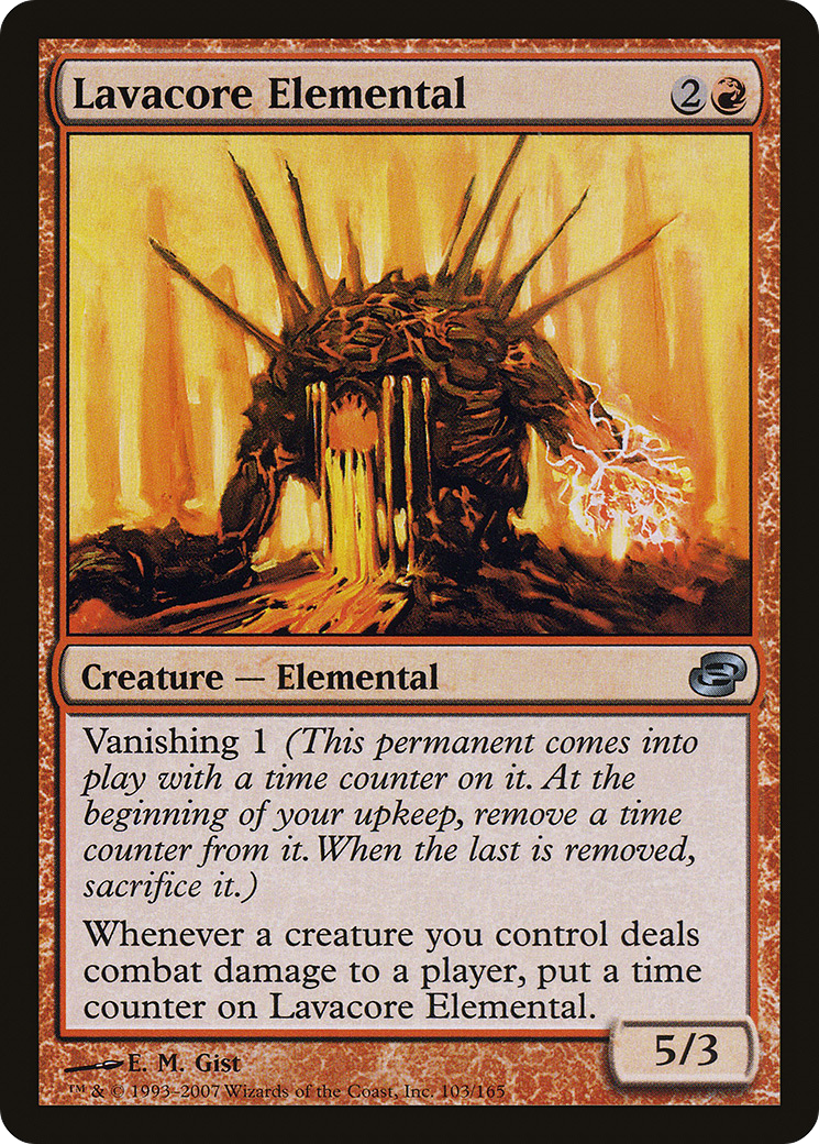 Lavacore Elemental (PLC) 103 - WZRD TCG