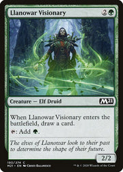 Llanowar Visionary front