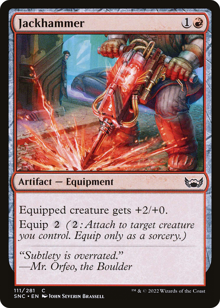 Jackhammer (SNC) 111 - WZRD TCG