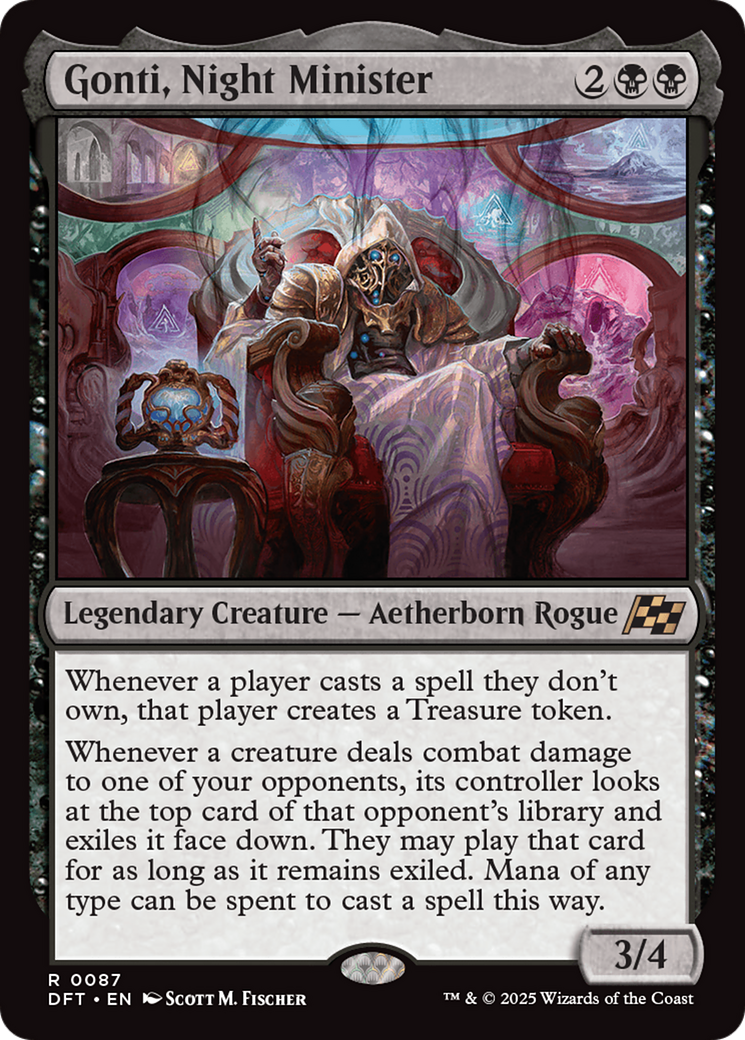 Gonti, Night Minister (DFT) 87 - WZRD TCG
