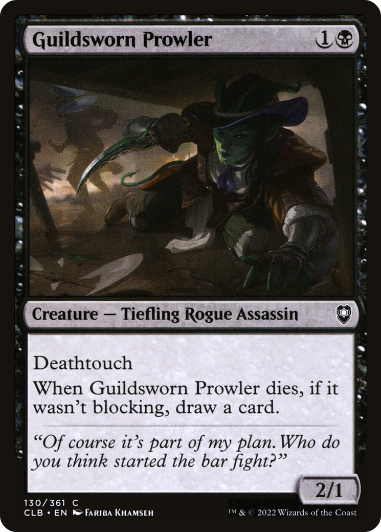 Guildsworn Prowler (CLB) 130 - WZRD TCG