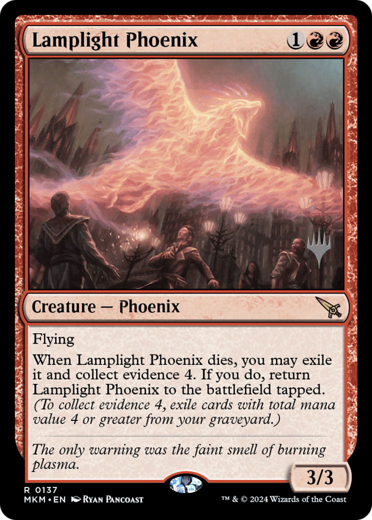 Lamplight Phoenix (PMKM) 137p - WZRD TCG