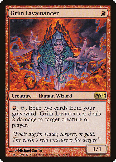 Grim Lavamancer front