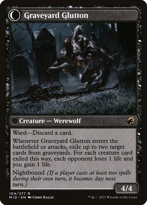 Graveyard Trespasser // Graveyard Glutton back