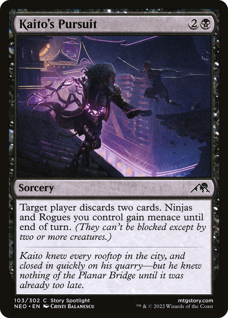 Kaito's Pursuit (NEO) 103 - WZRD TCG