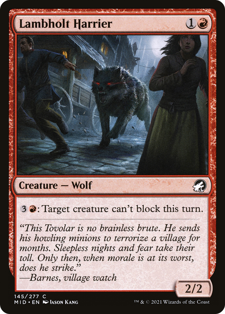 Lambholt Harrier (MID) 145 - WZRD TCG